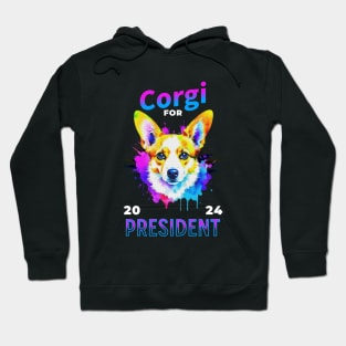 Corgi President Hoodie